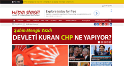 Desktop Screenshot of medyasiyaset.com