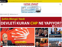 Tablet Screenshot of medyasiyaset.com